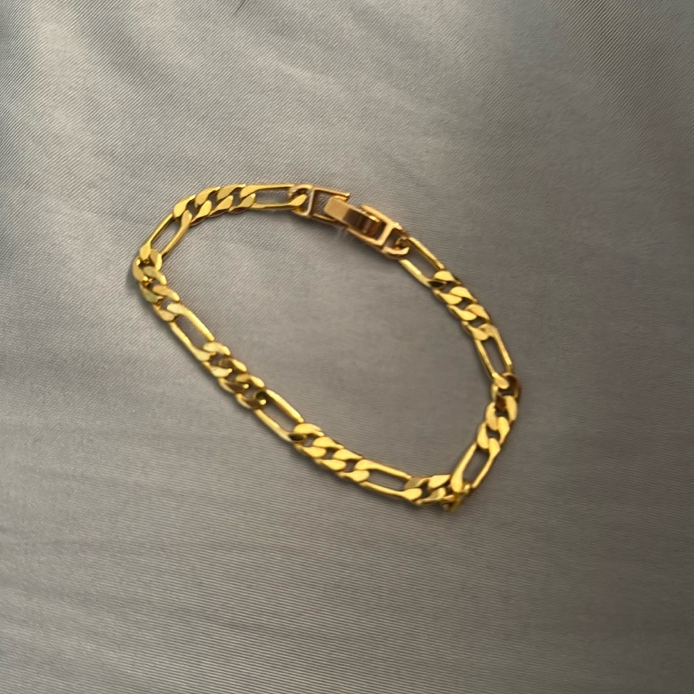 Gold wristlet